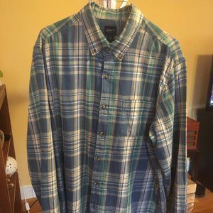 J. Crew Button Down Plaid Shirt